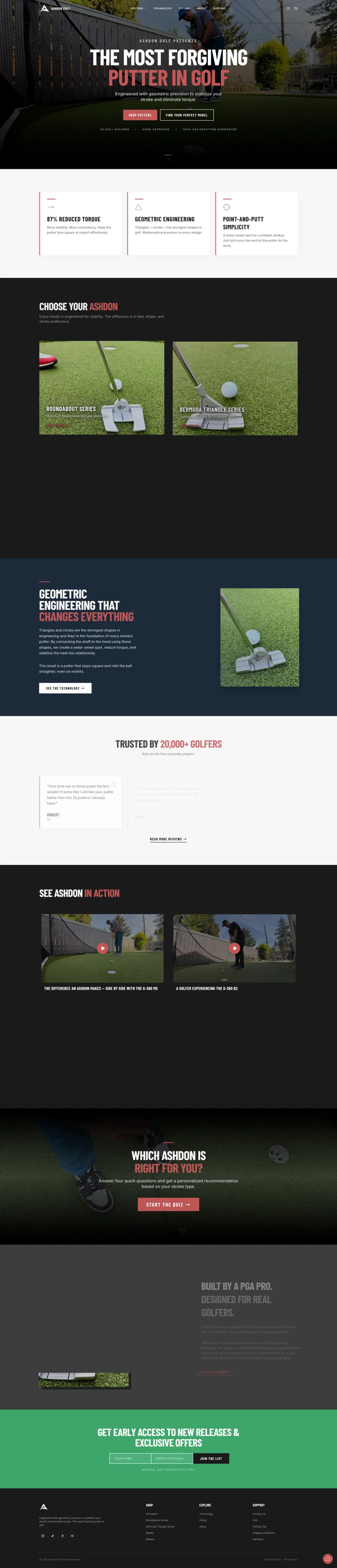 Ashdon Golf — after the Russo Collective engagement